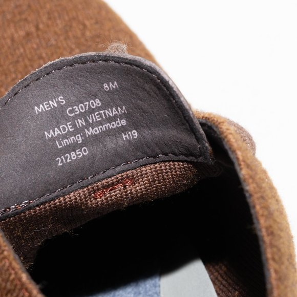 Cole Haan ZeroGrand Chukka Mens Size 8 Wool Stitchlite C30708 Brown Casual Shoes
